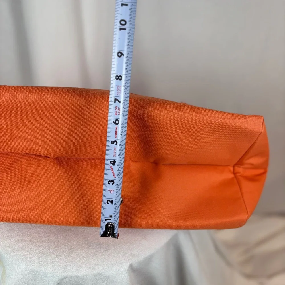 Sachi Orange Striped‎ Insulated Big Tote Bag Cooler Bag